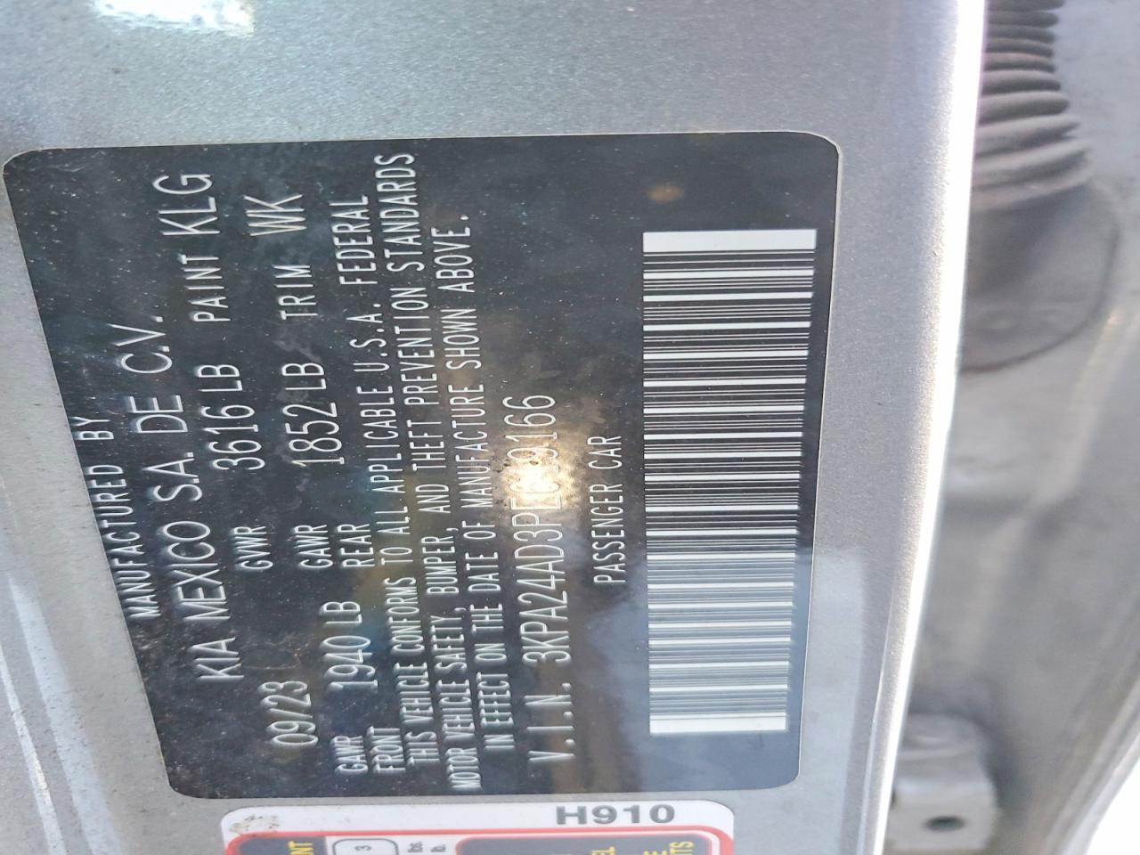 2023 Kia Rio S - zdjęcie 13