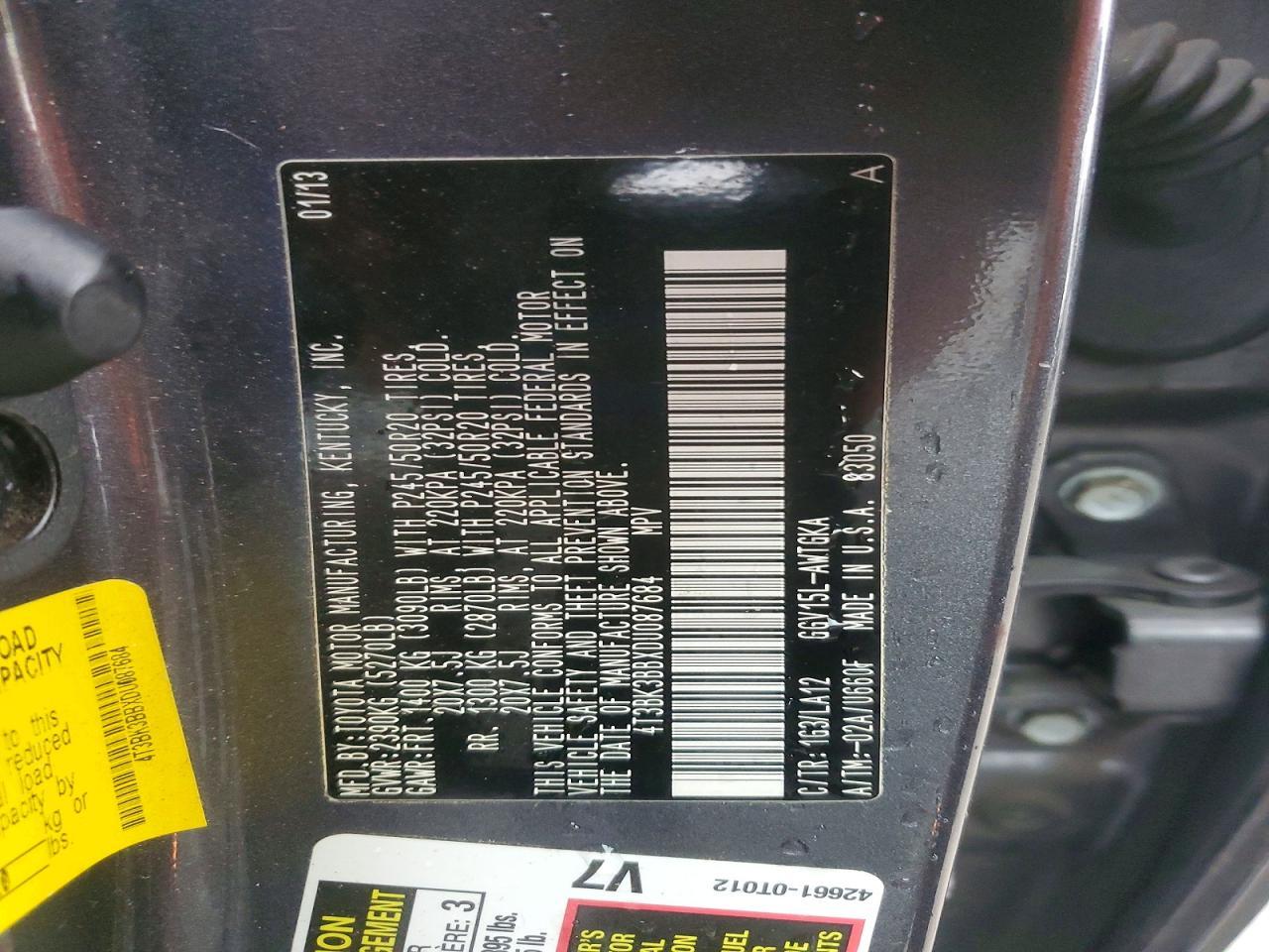 2013 Toyota Venza Limited - zdjęcie 14