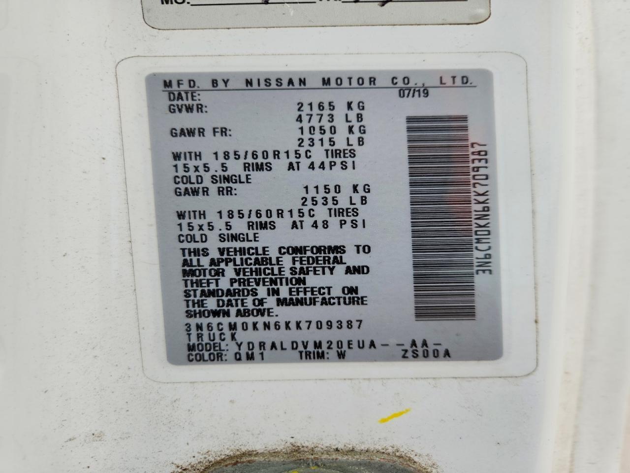 2019 Nissan Nv200 S - zdjęcie 13