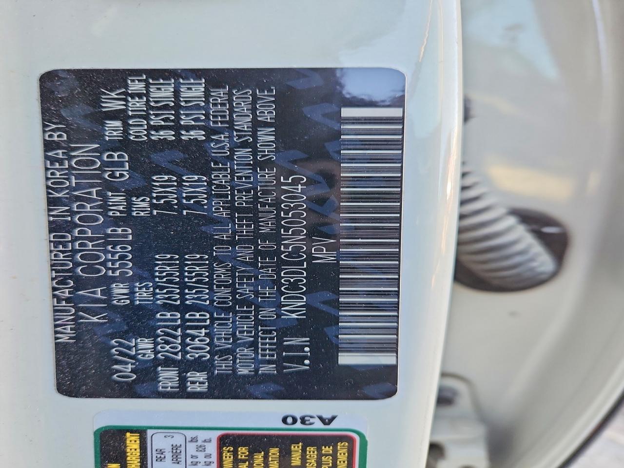 2022 Kia Ev6 Wind - zdjęcie 13