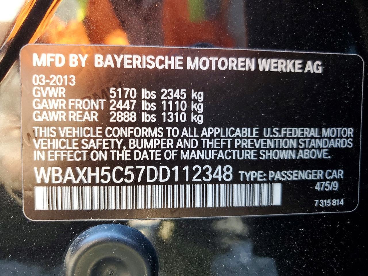 2013 BMW 528 Xi - zdjęcie 12