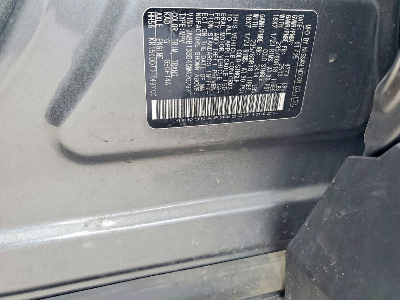 2025 Nissan Rogue Sv - zdjęcie 13