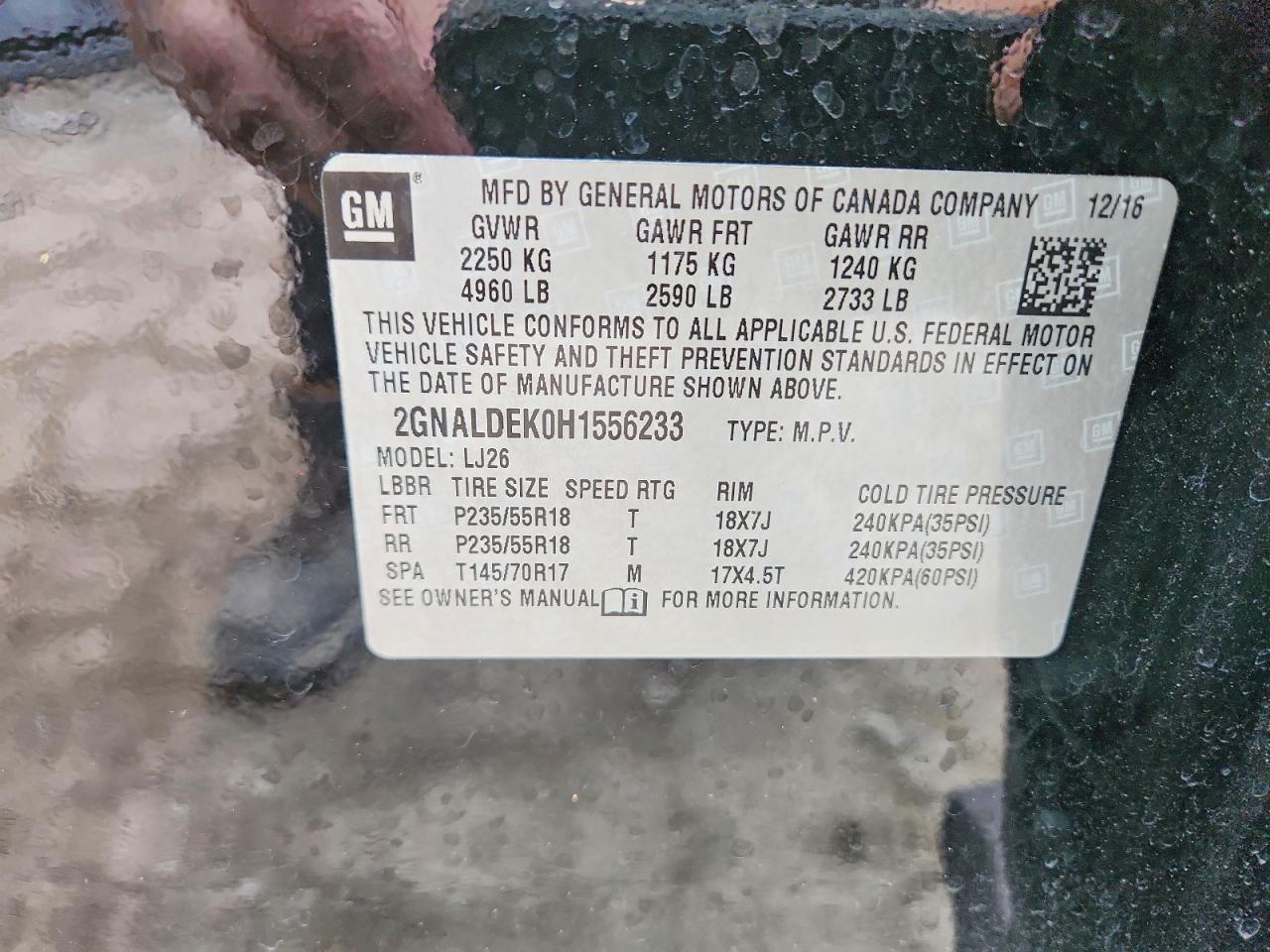 2017 Chevrolet Equinox Premier - zdjęcie 13