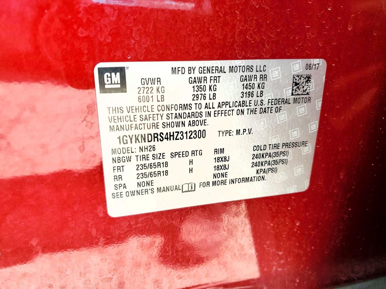 2017 Cadillac Xt5 Luxury - zdjęcie 13