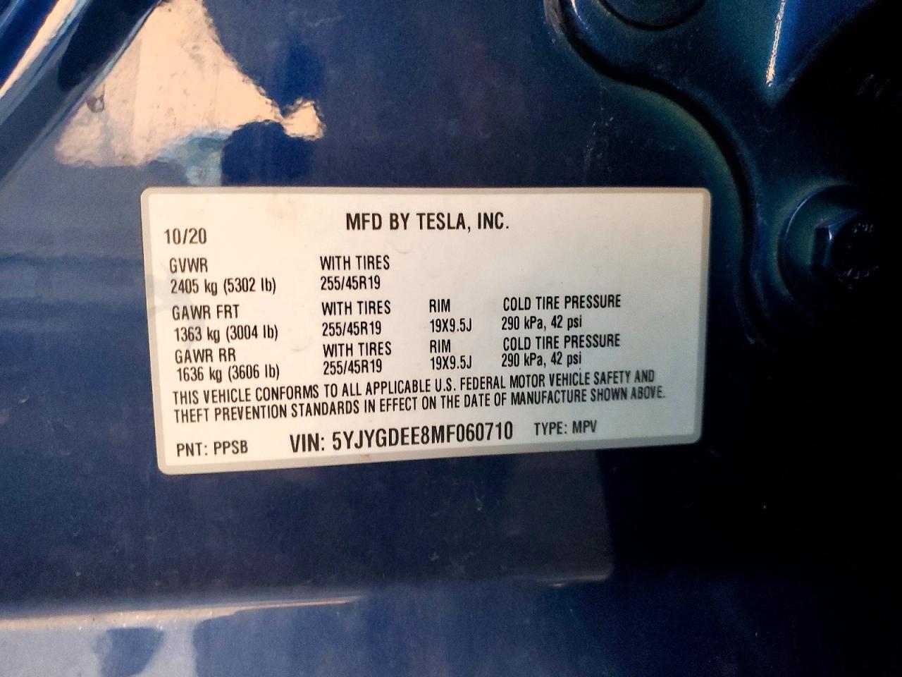 2021 Tesla Model Y - zdjęcie 13