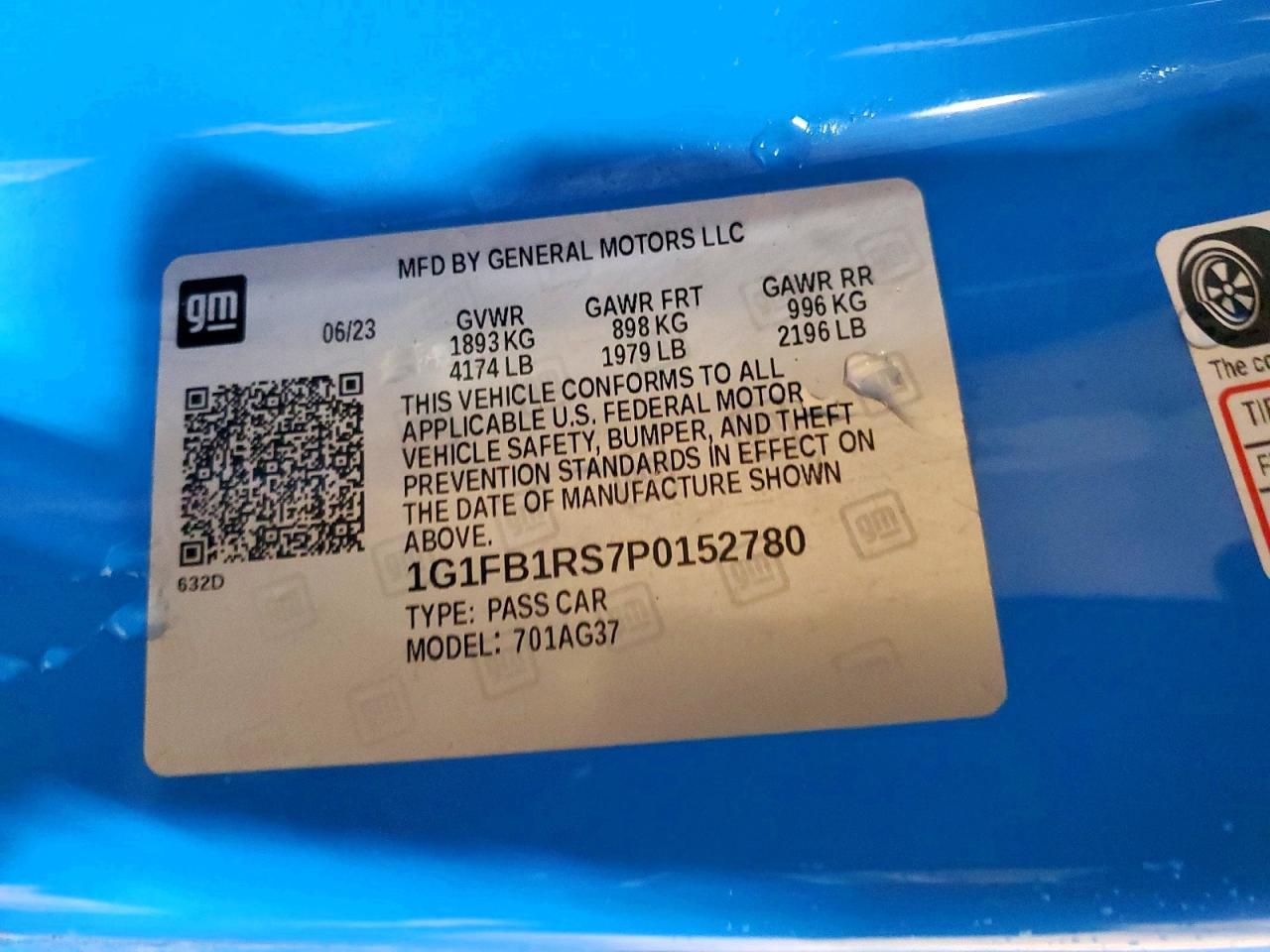 2023 Chevrolet Camaro Ls - zdjęcie 12