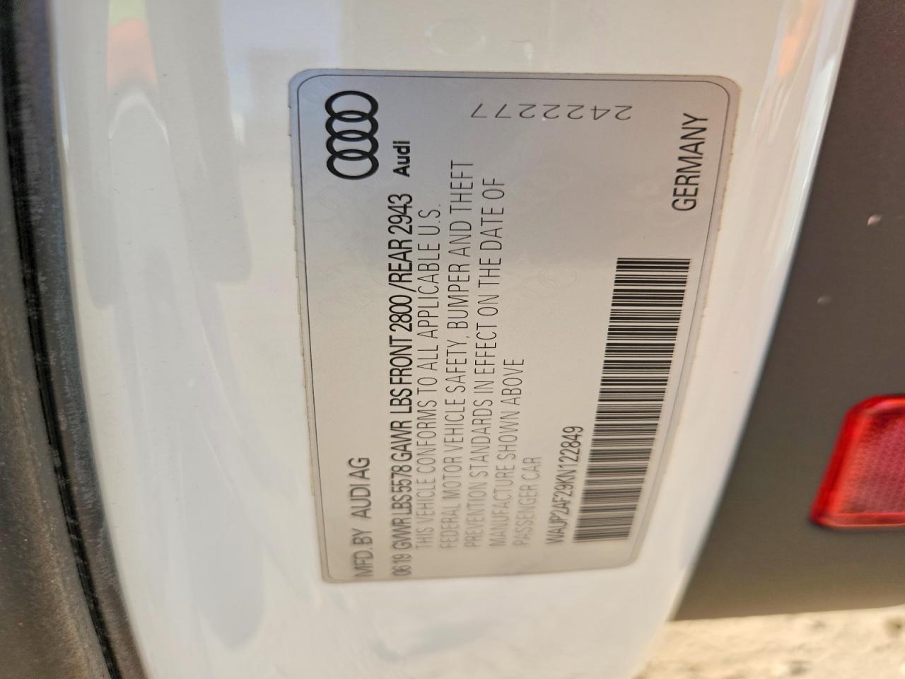 2019 Audi A7 Premium - zdjęcie 12