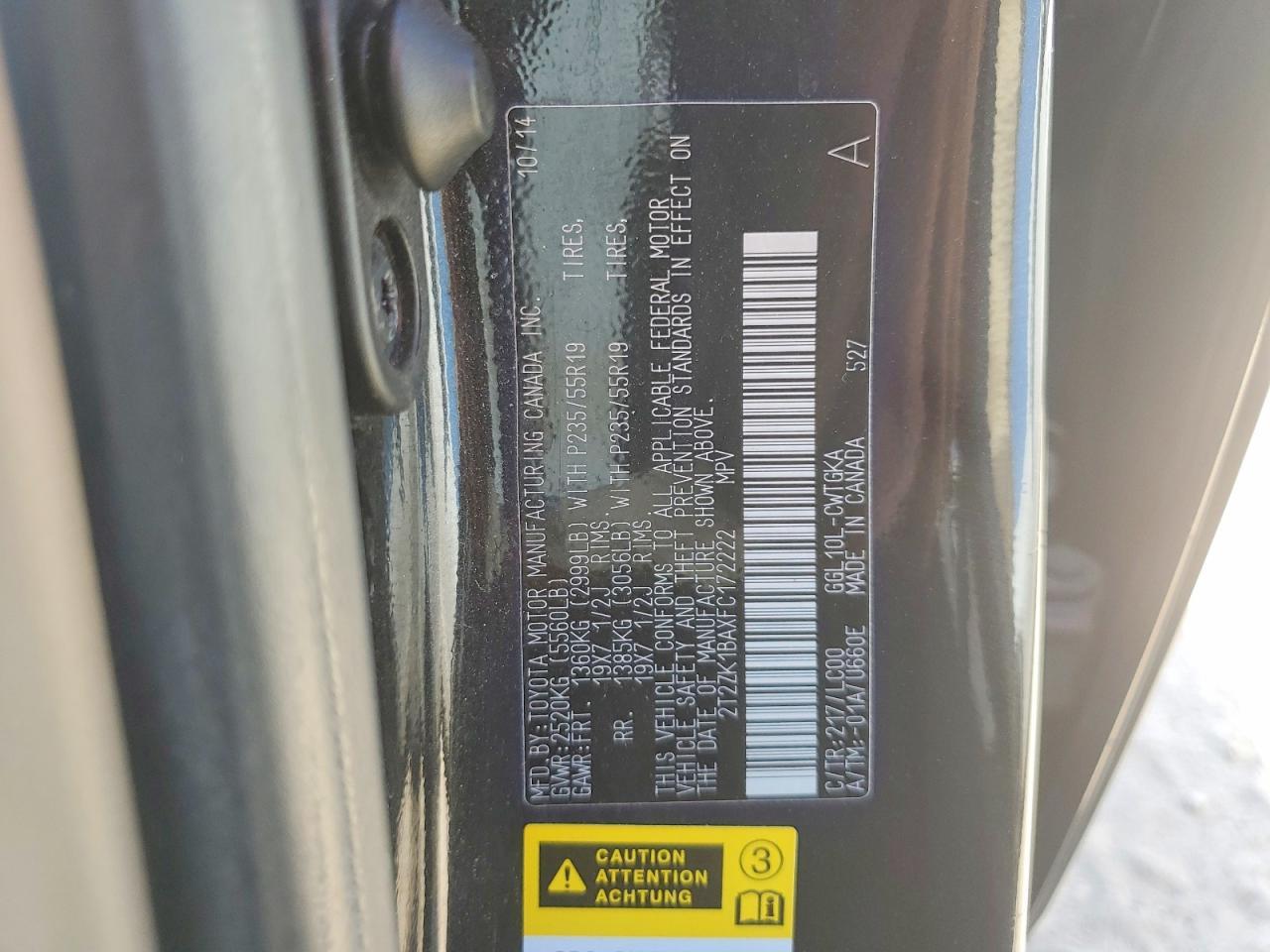 2015 Lexus Rx 350 Base - zdjęcie 13