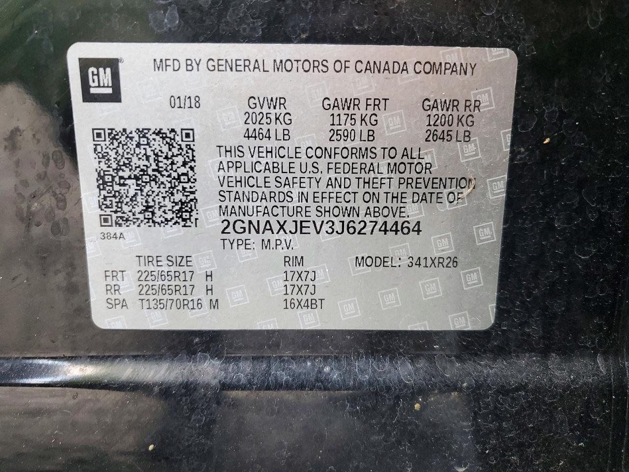 2018 Chevrolet Equinox Lt - zdjęcie 13