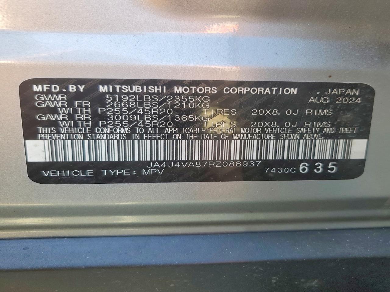 2024 Mitsubishi Outlander Se - zdjęcie 13