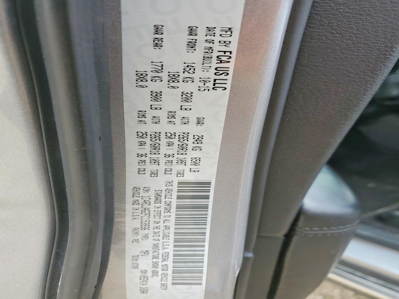 2015 Dodge Durango Sxt - zdjęcie 13