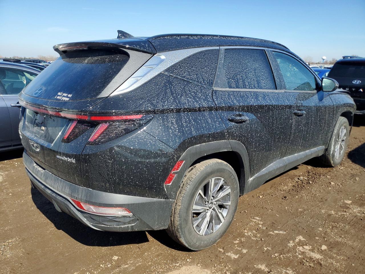 2022 Hyundai Tucson Hybrid Blue - zdjęcie 3