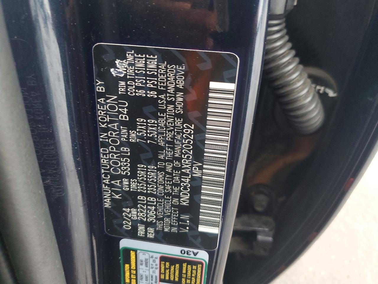 2024 Kia Ev6 Wind - zdjęcie 12