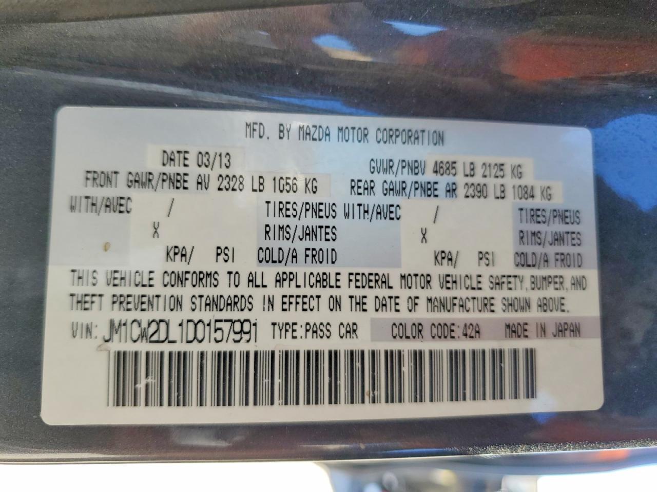 2013 Mazda 5 - zdjęcie 14