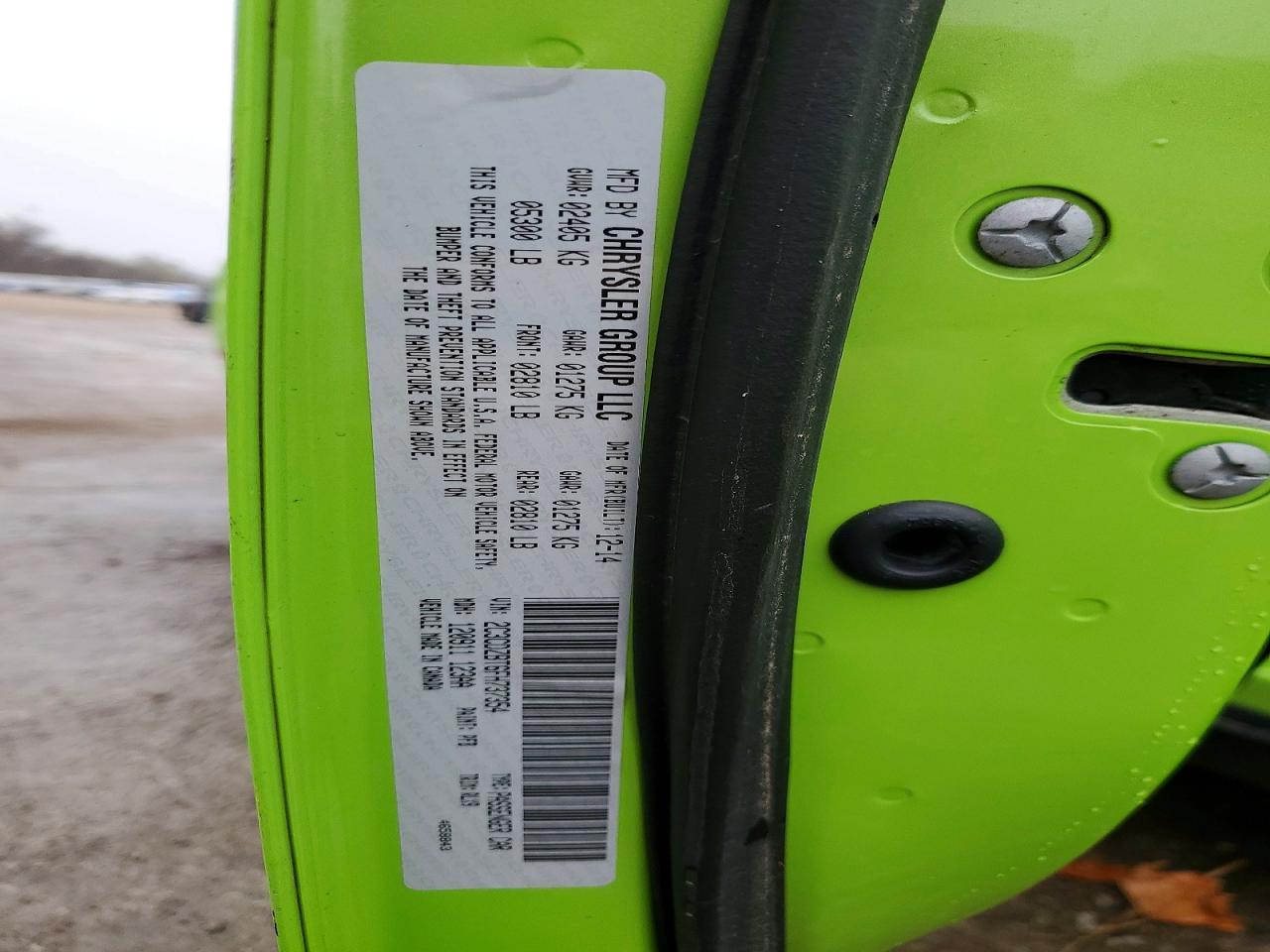 2015 Dodge Challenger Sxt Plus - zdjęcie 12