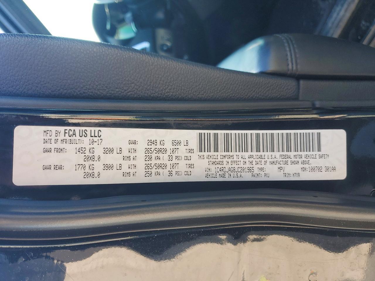 2018 Dodge Durango Sxt - zdjęcie 13