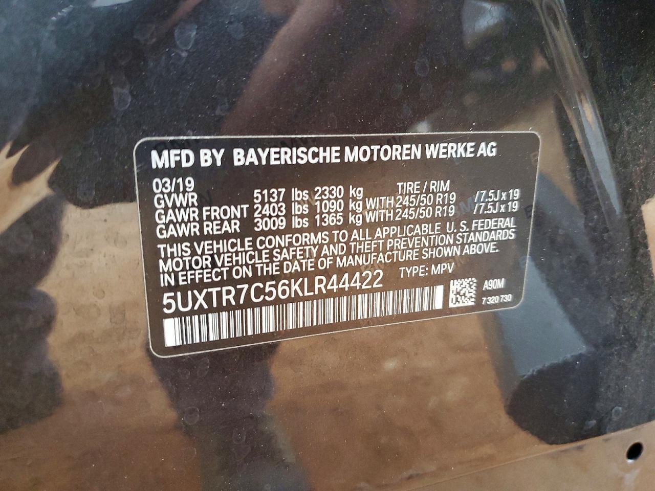 2019 BMW X3 Sdrive30I - zdjęcie 13