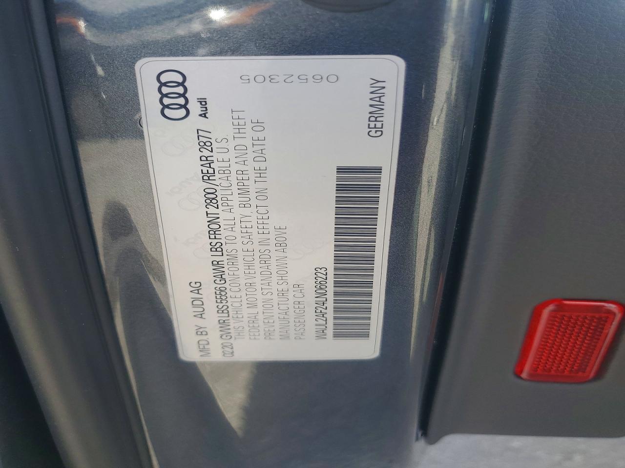 2020 Audi A6 Premium Plus - zdjęcie 12