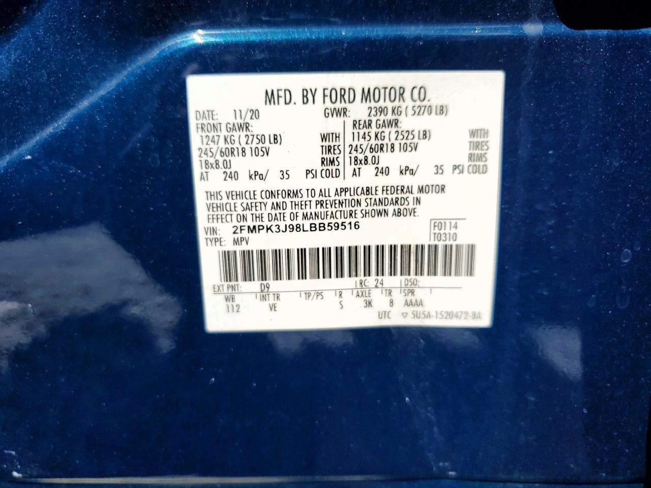 2020 Ford Edge Sel - zdjęcie 13