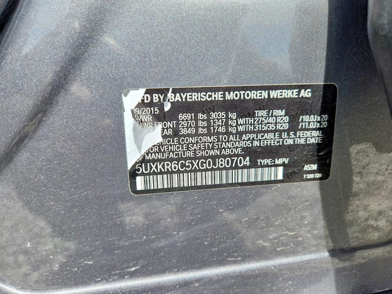 2016 BMW X5 xDrive50I - zdjęcie 13