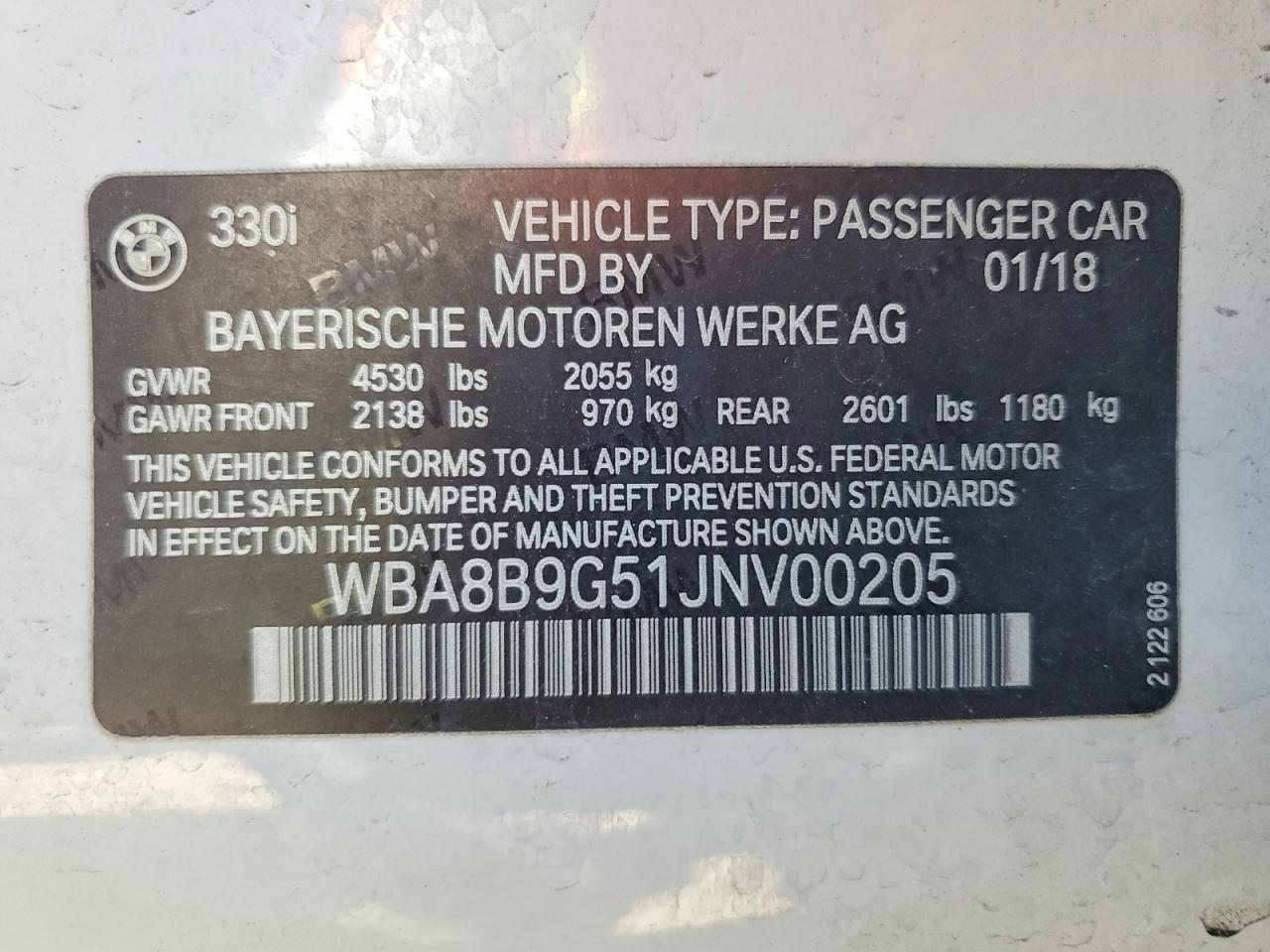 2018 BMW 330 I - zdjęcie 12