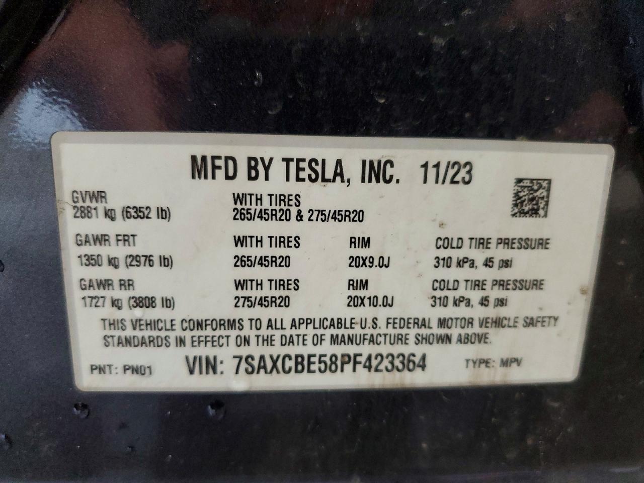 2023 Tesla Model X - zdjęcie 13