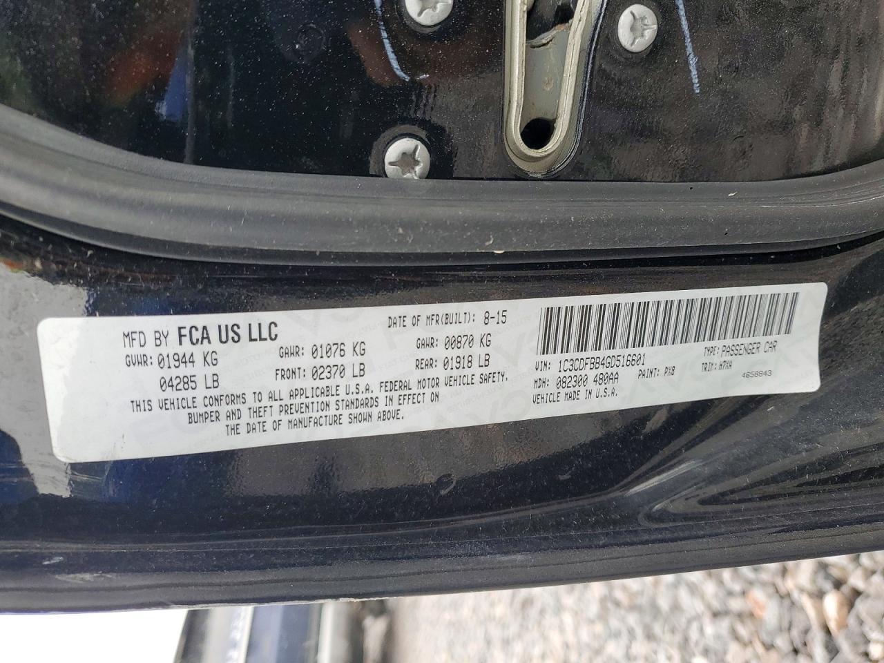 2016 Dodge Dart Sxt - zdjęcie 12