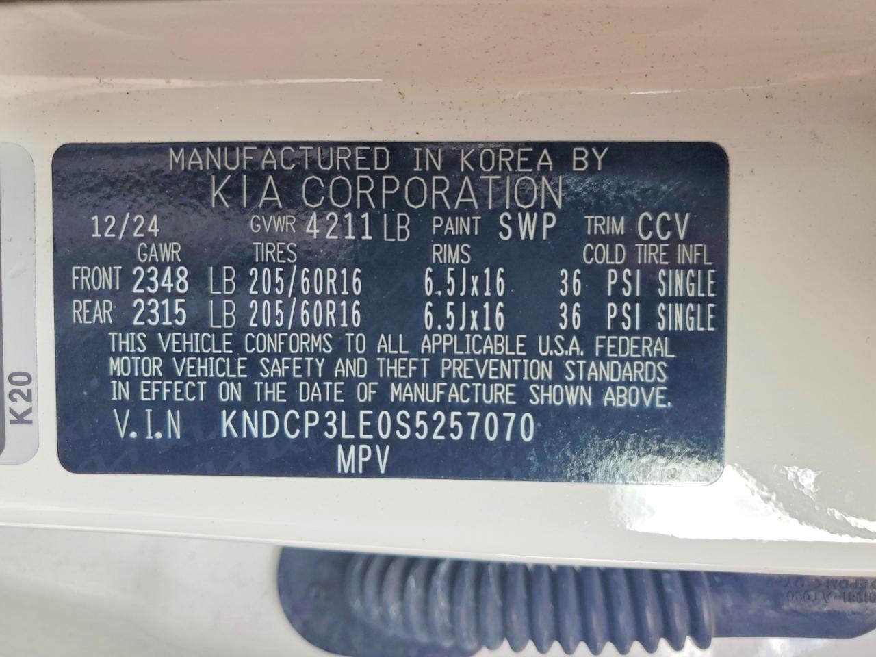 2025 Kia Niro Lx - zdjęcie 13