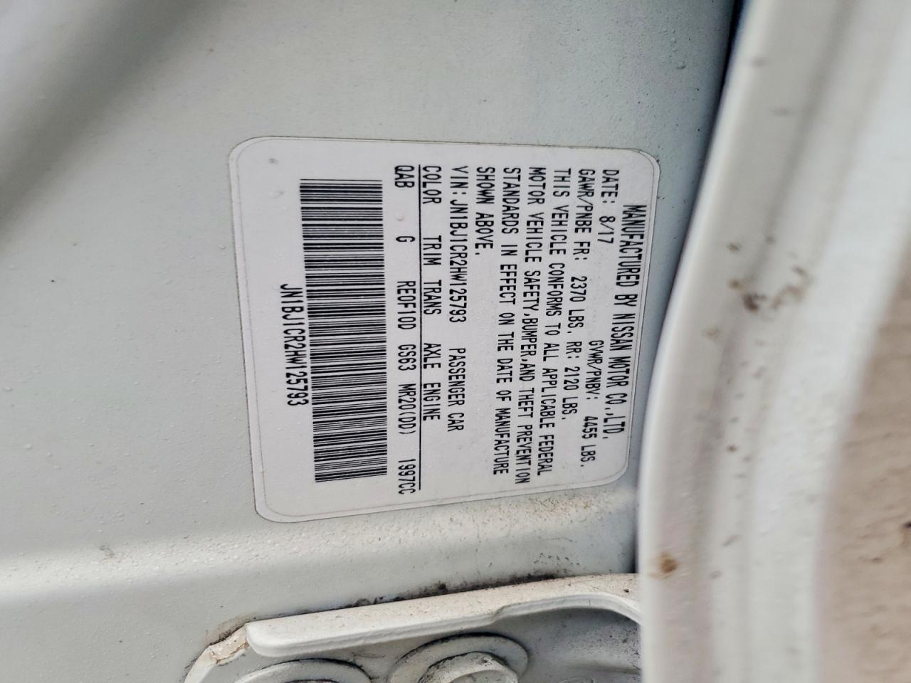 2017 Nissan Rogue Sport Sl - zdjęcie 13