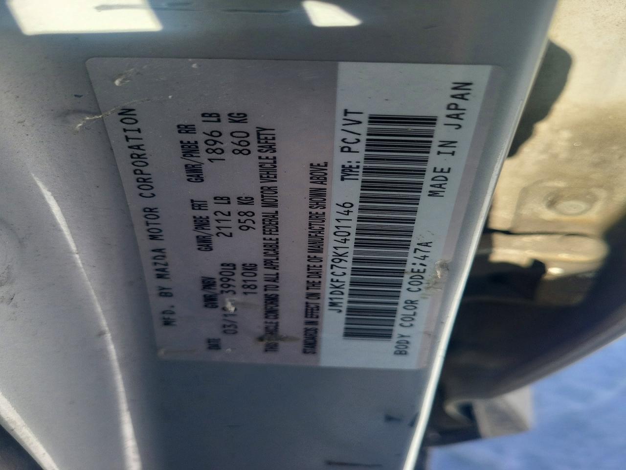 2019 Mazda Cx-3 Touring - zdjęcie 13