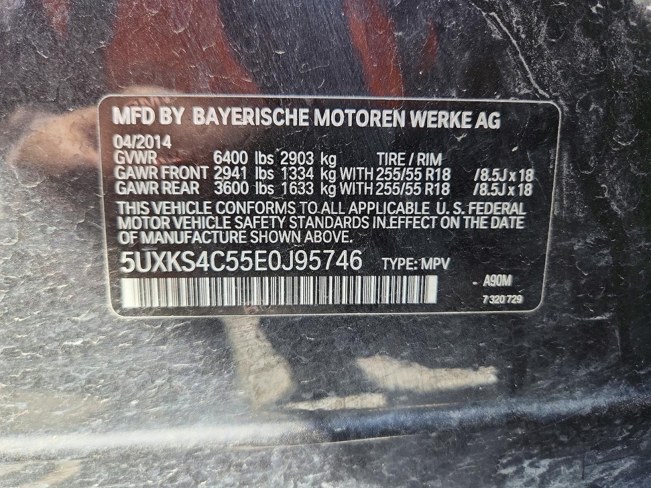 2014 BMW X5 xDrive35D - zdjęcie 14