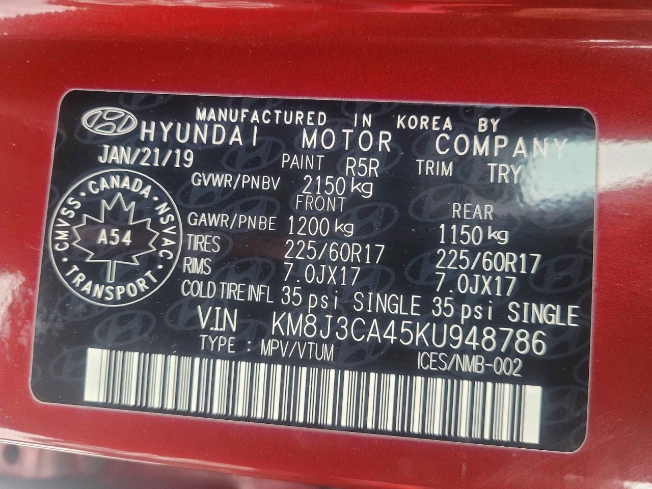 2019 Hyundai Tucson Se - zdjęcie 10