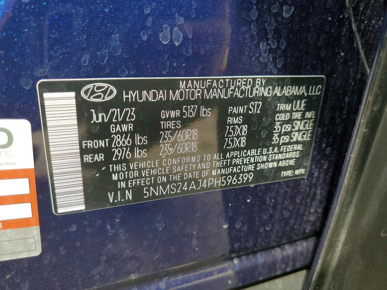 2023 Hyundai Santa Fe Sel - zdjęcie 13