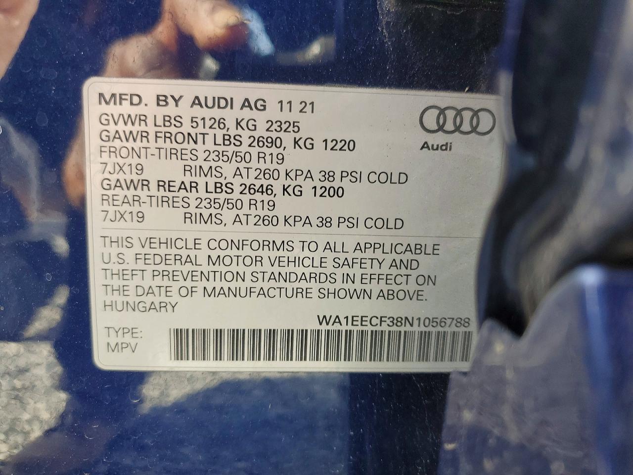 2022 Audi Q3 Premium Plus S Line 45 - zdjęcie 12