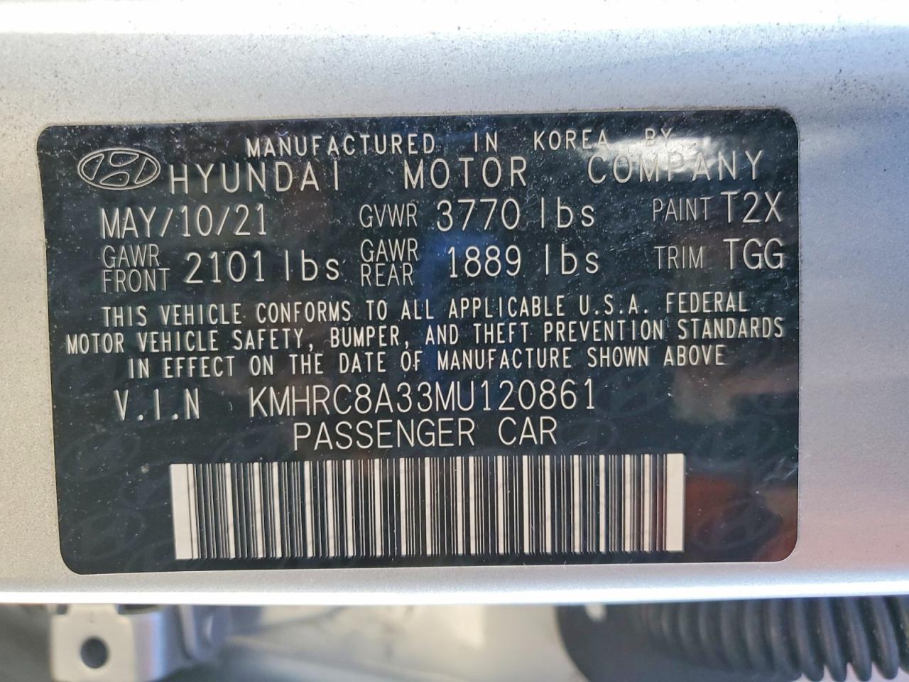 2021 Hyundai Venue Sel - zdjęcie 13