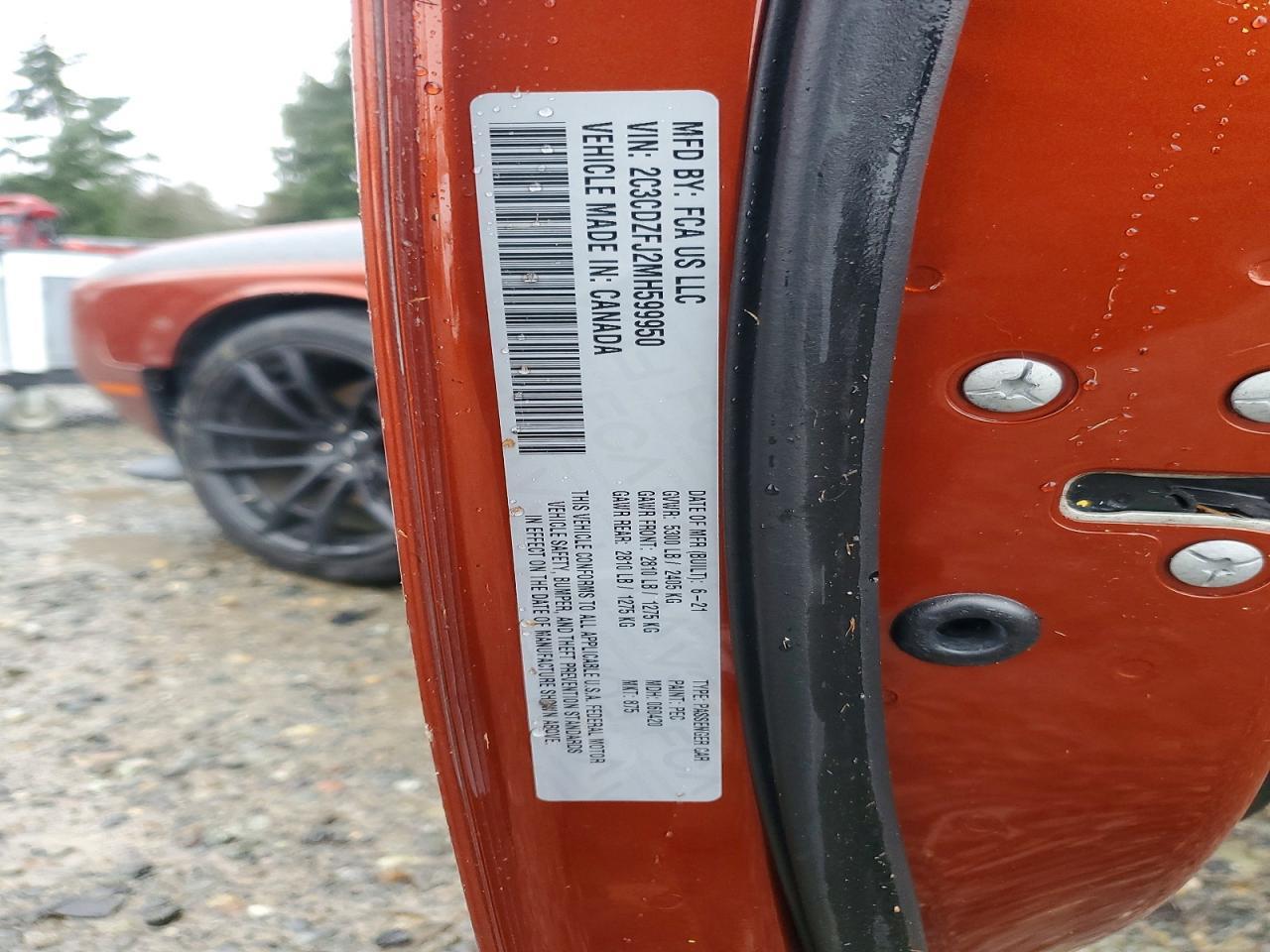 2021 Dodge Challenger R - zdjęcie 12