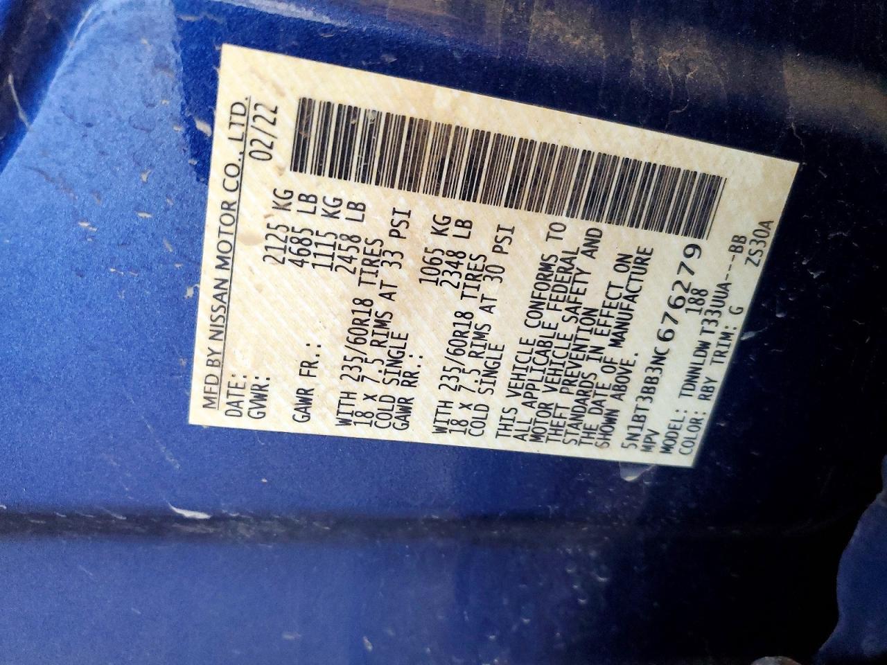 2022 Nissan Rogue Sv - zdjęcie 13