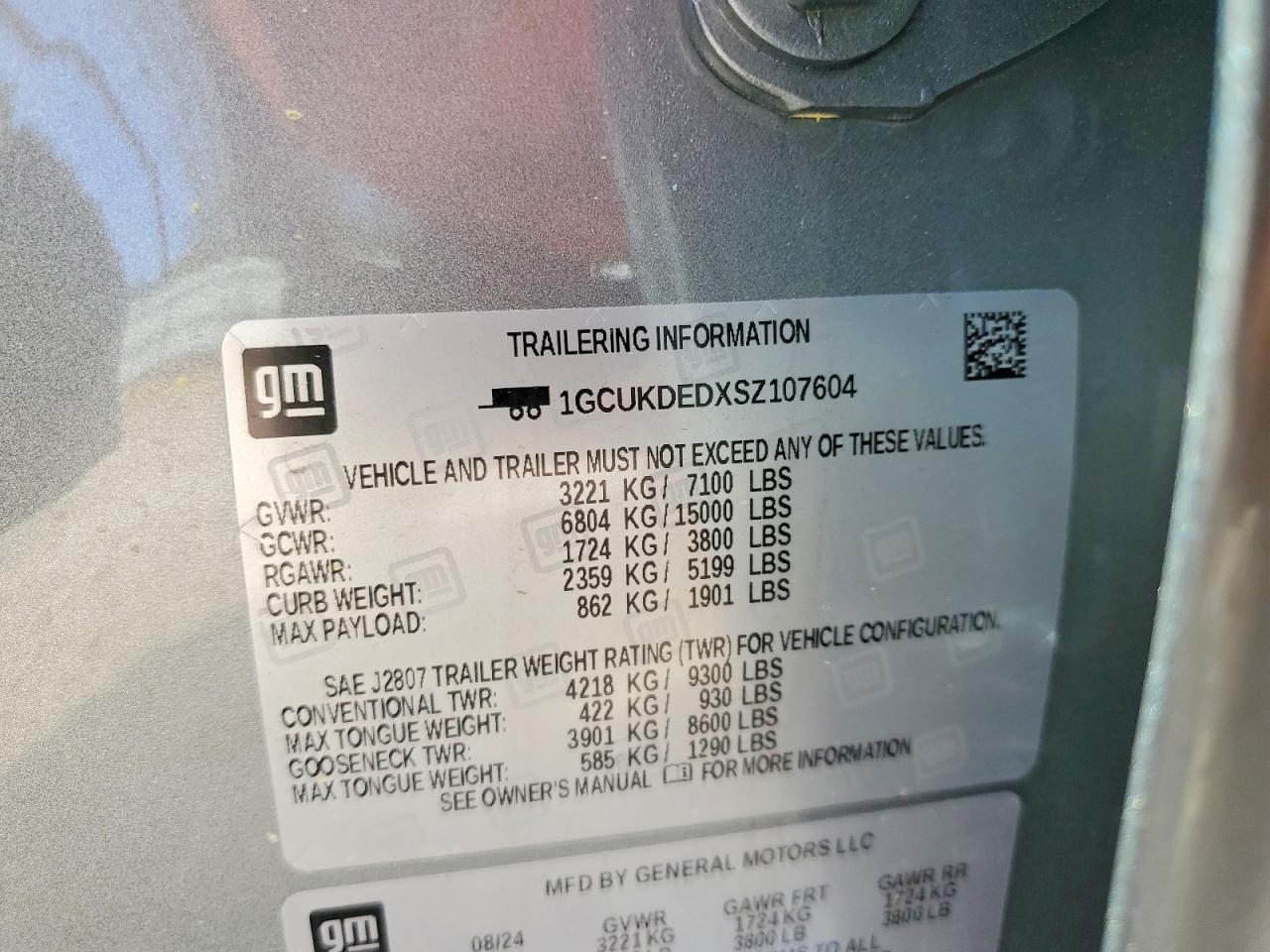 2025 Chevrolet Silverado K1500 Lt - zdjęcie 12