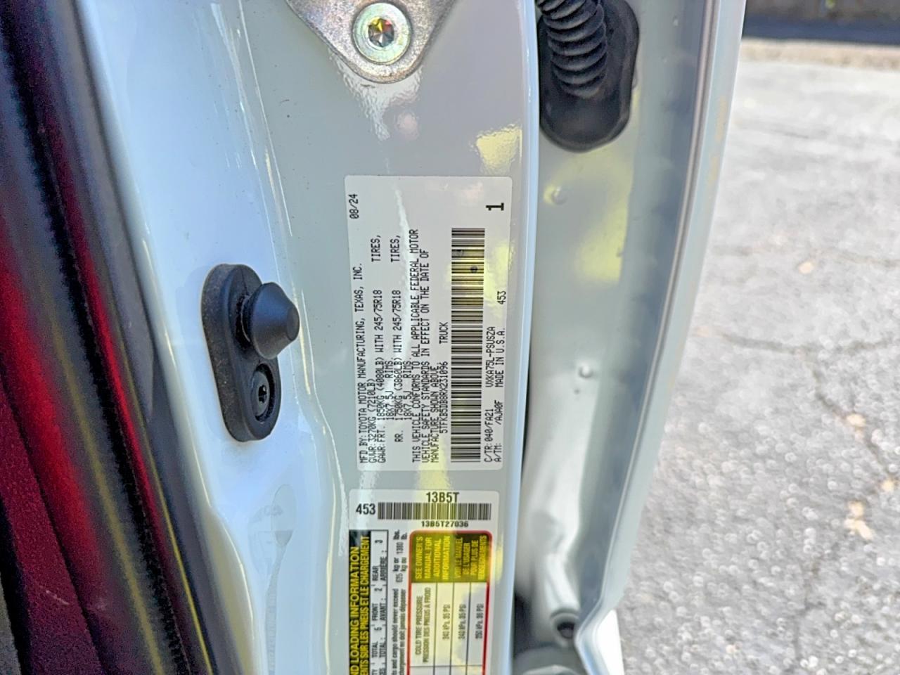 2024 Toyota Tundra Sr - zdjęcie 10