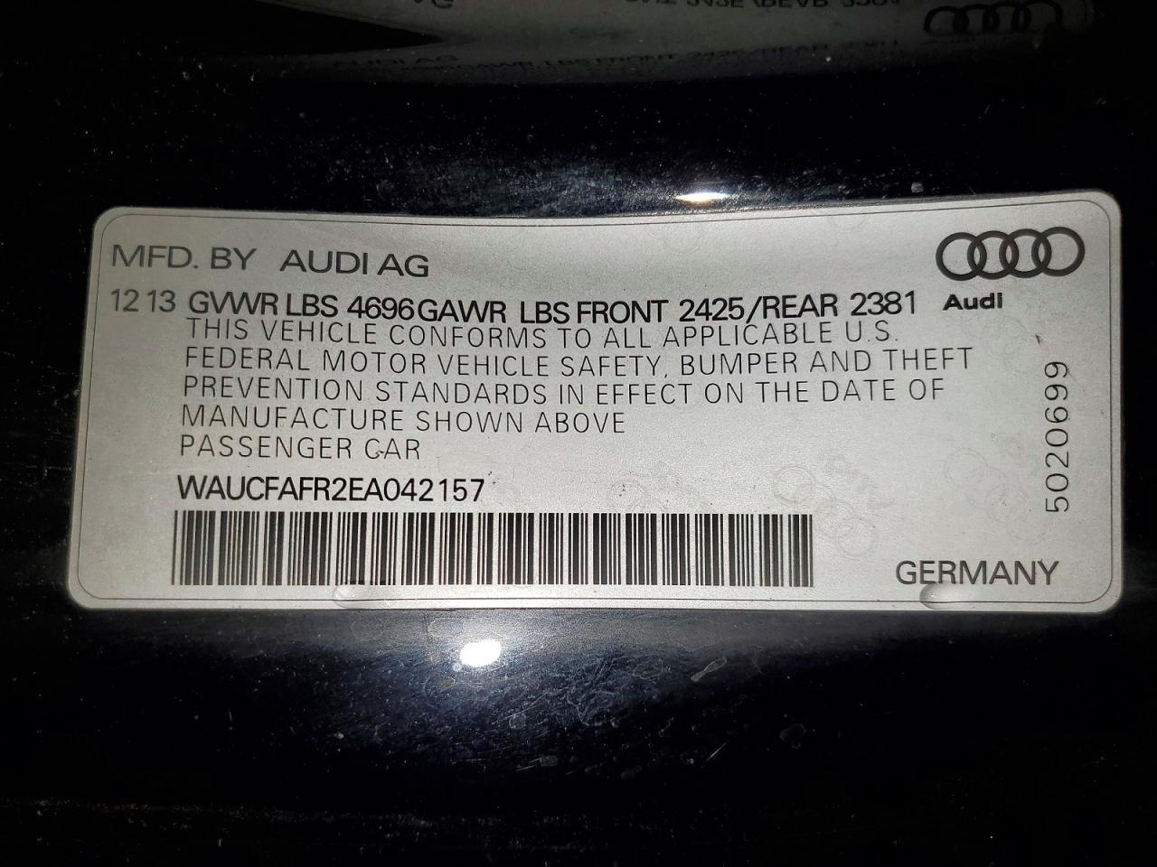 2014 Audi A5 Premium - zdjęcie 12