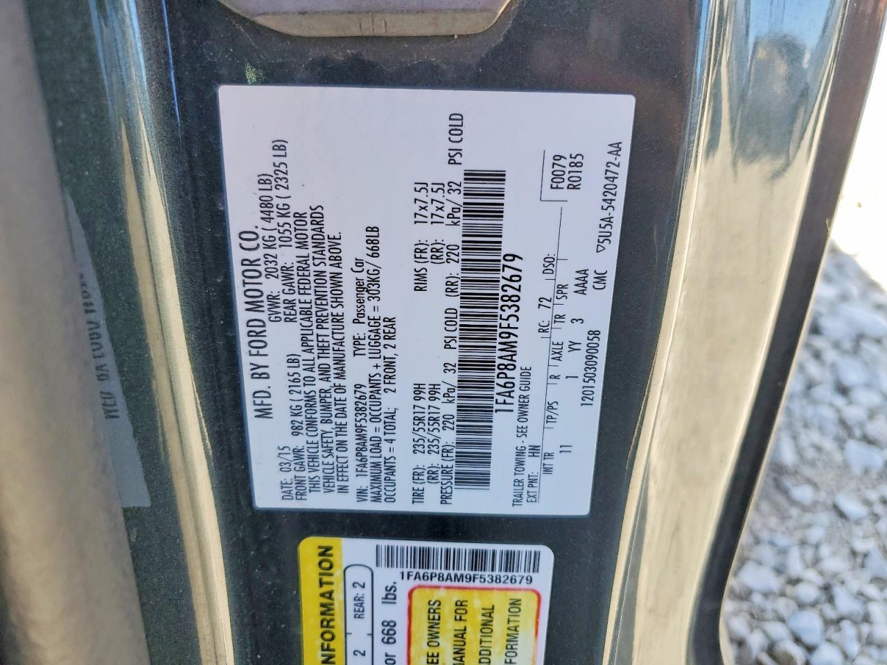 2015 Ford Mustang - zdjęcie 12