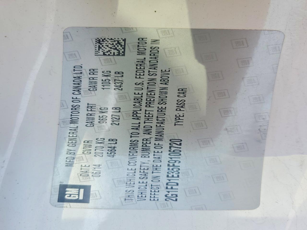 2015 Chevrolet Camaro Lt - zdjęcie 12