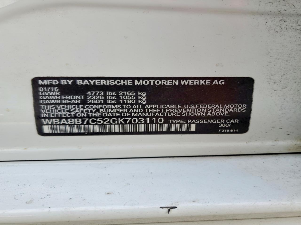 2016 BMW 340 Xi - zdjęcie 12
