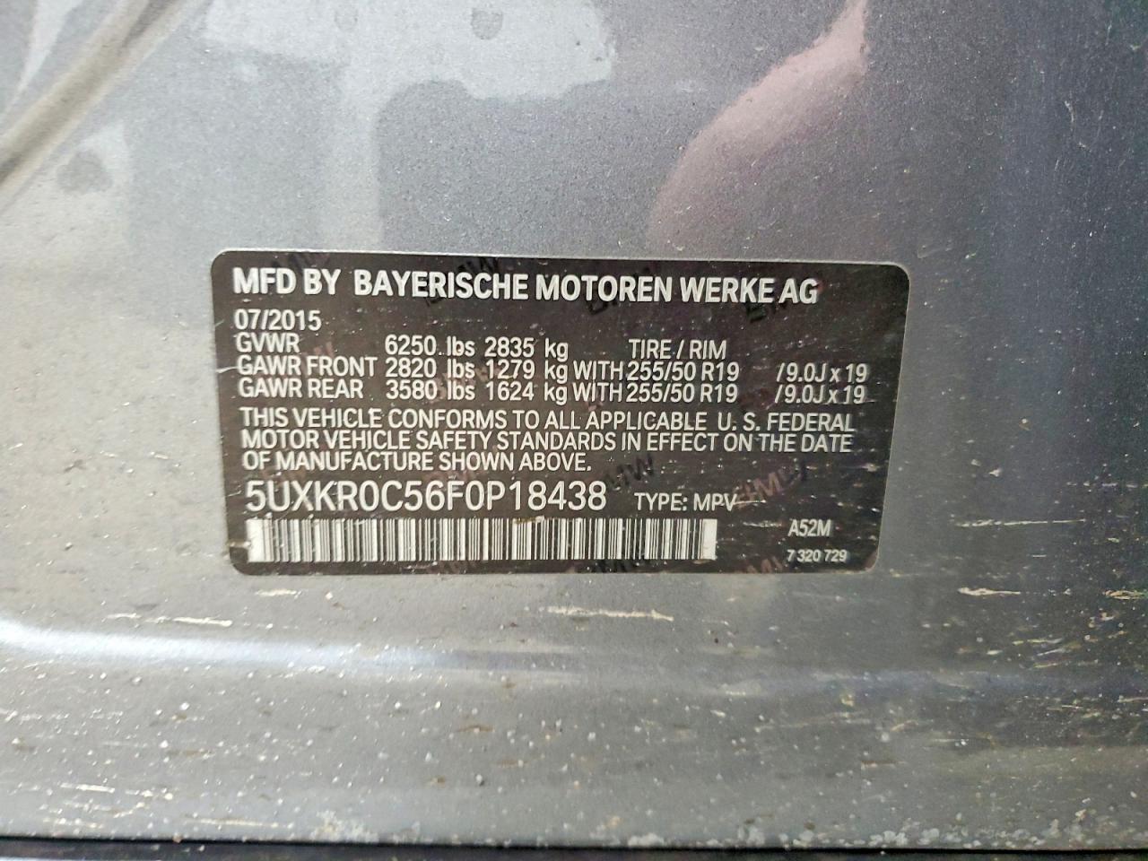 2015 BMW X5 xDrive35I - zdjęcie 13