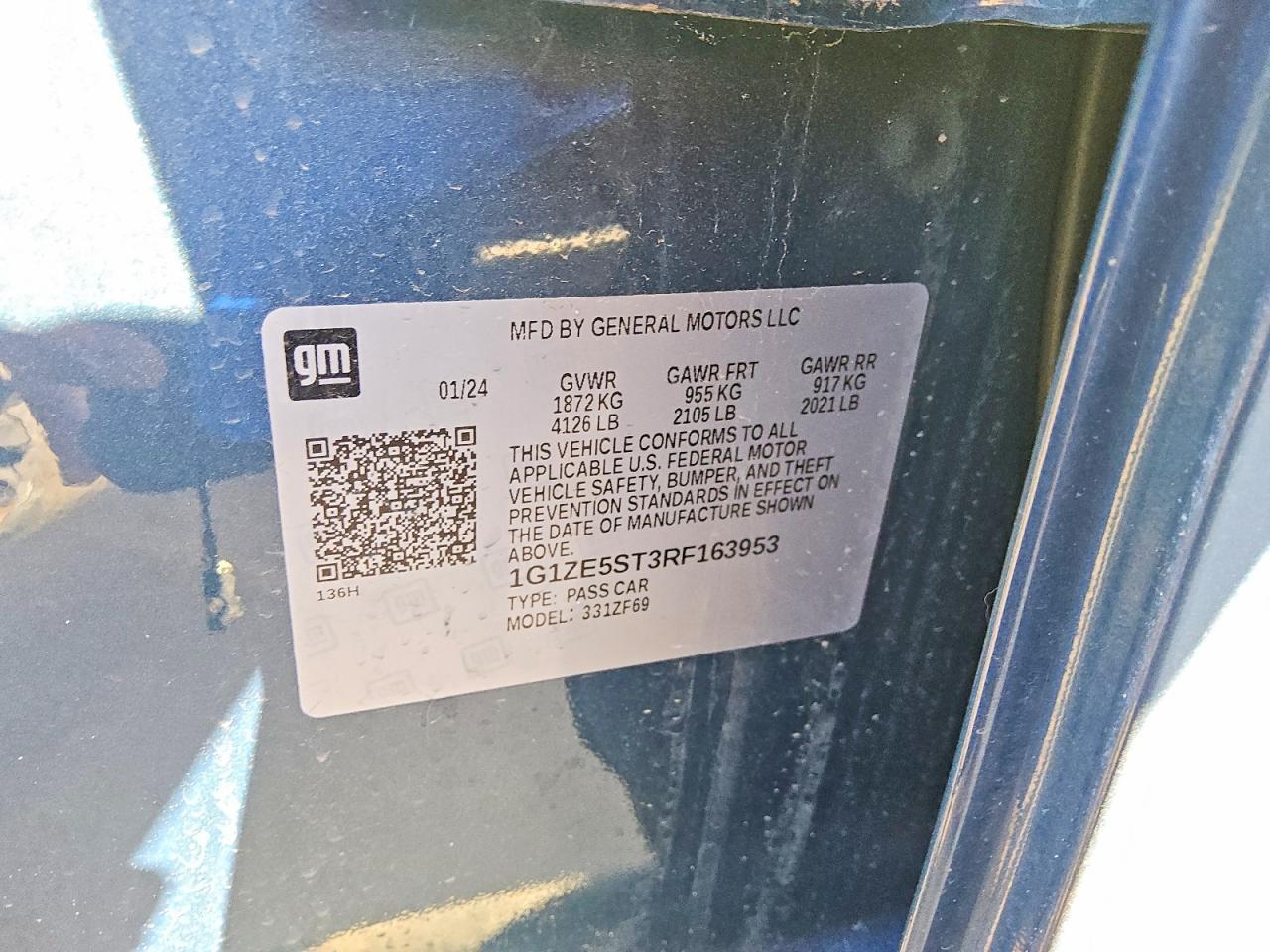 2024 Chevrolet Malibu Premier - zdjęcie 12