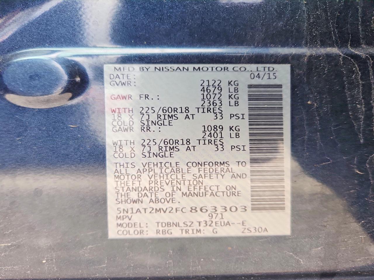 2015 Nissan Rogue Sl - zdjęcie 13