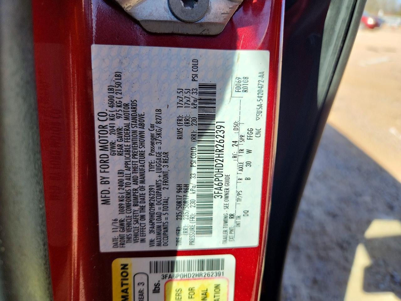 2017 Ford Fusion Se - zdjęcie 12