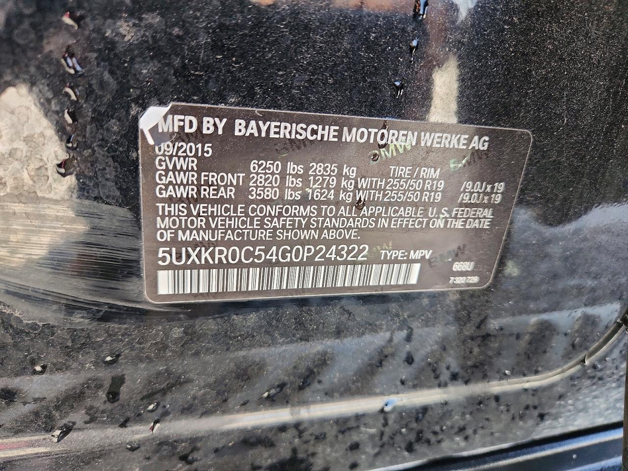 2016 BMW X5 xDrive35I - zdjęcie 12