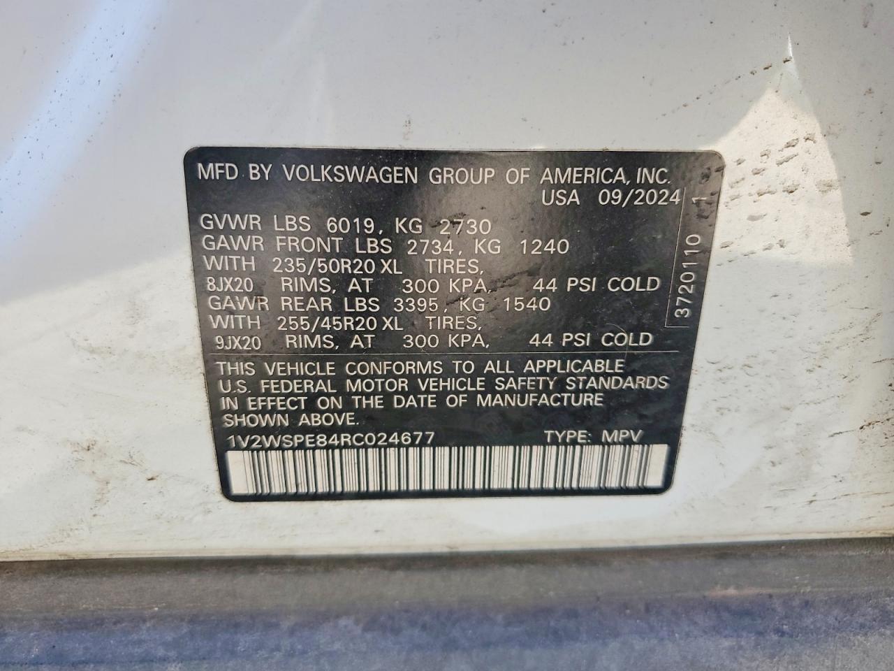 2024 Volkswagen Id.4 Pro S - zdjęcie 14