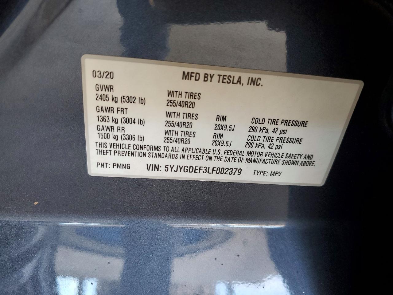 2020 Tesla Model Y - zdjęcie 12